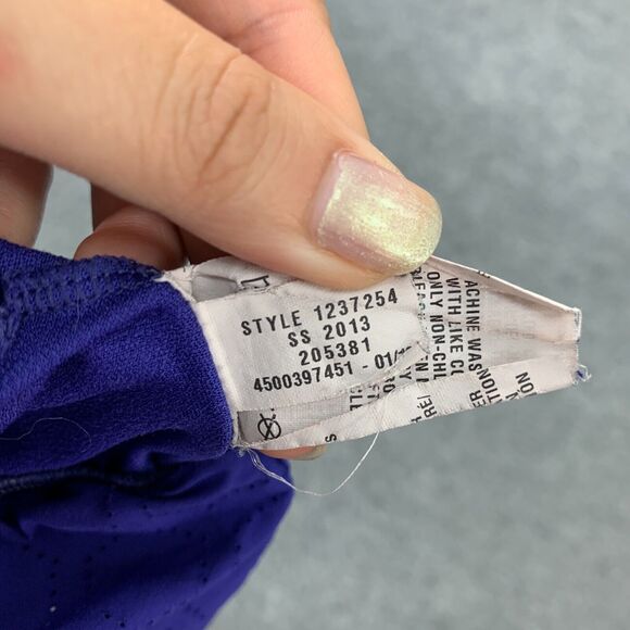 Under Armour Running Short Women XS Purple HeatGear Semi Fitted Lined Activewear - Picture 13 of 16